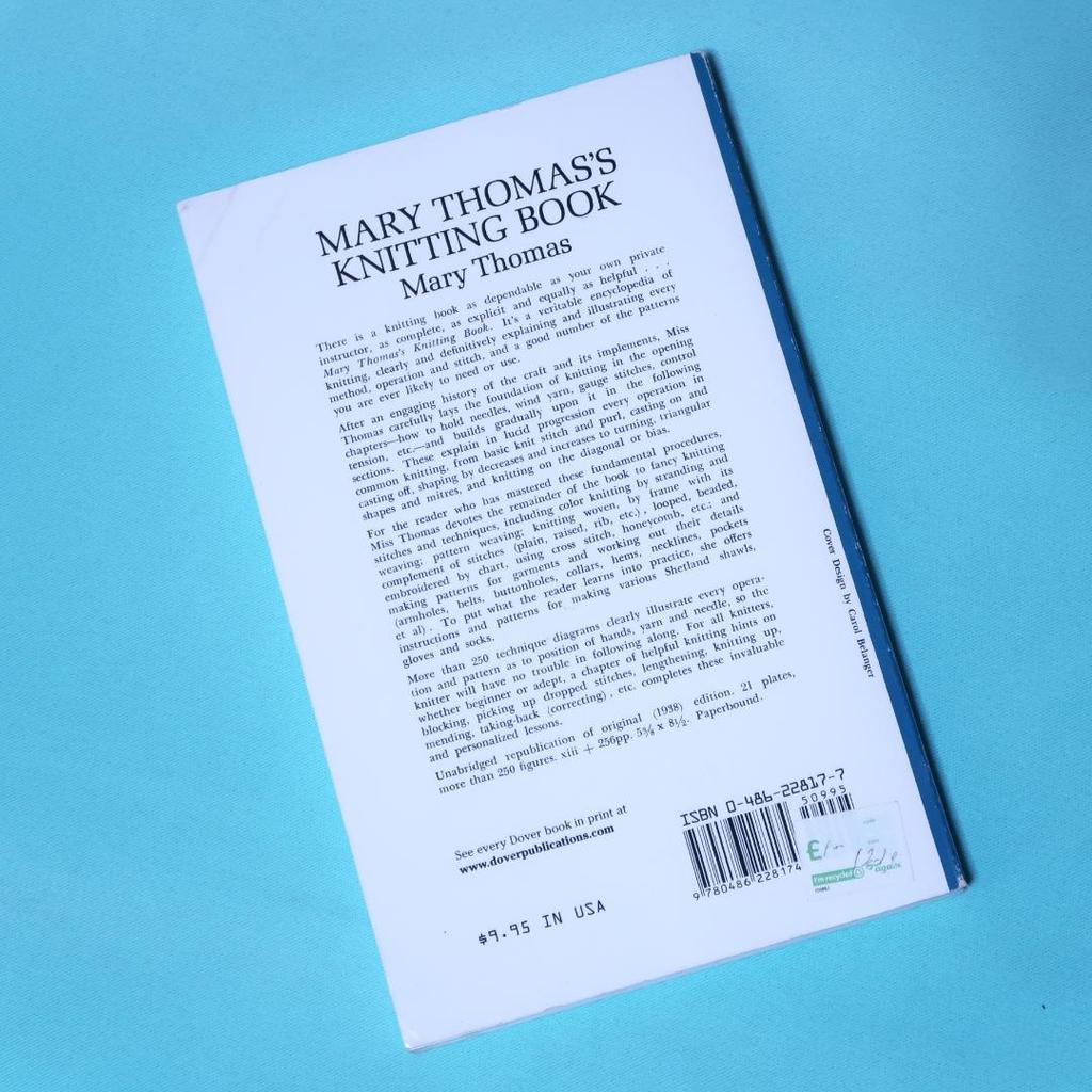 [USED] Sale! Foreign Book "Mary Thomas Knit Knitting Book