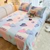 Skin-friendly Flat Sheet Bedspread Flower Series Printed Bed Linen Sheets for Girls Boys Student Bedding Mattress Cover Mat