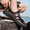 Fashion Men Casual Sandals Handmade Summer Hot Sale Non-slip Outdoor Breathable Loafers High Quality Fashion Beach Wading Walking Shoes