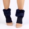 Women's Winter Woolen Sock With A Flip-top Knitted Woolen Sock