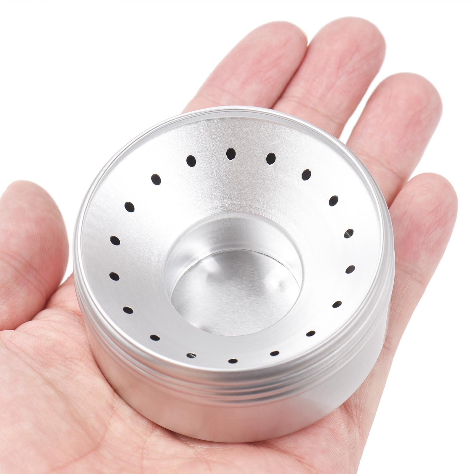 Мини-плитка для походов 80 мл алюминиевая спиртовая горелка с небольшим ветрозащитным — фото 9