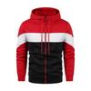 2025 Autumn and Winter Fleece Casual Cardigan Men's Hooded Sweater Jacket Men's Trend Loose Sports