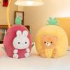 Animal Plush Fruit Toy Fashion Comfort Watermelon Pig Pineapple Bear Gift Doll