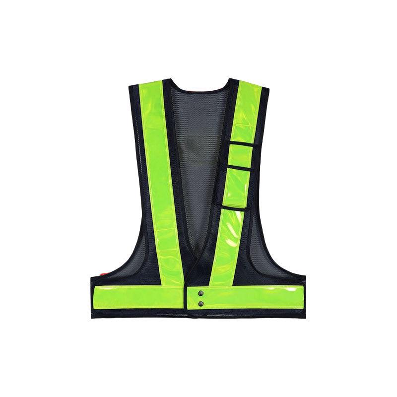 Large Breathable Reflective Safety Vest for Construction, Traffic, and Cycling