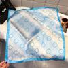 Fashion Square Fashion Foreign Style Small Silk Scarf Women'S Headband Decorative Scarf Dual-Purpose Small Square Scarf New Scarf