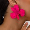 Ohrstecker für Damen Emaille Unregelmäßiges Blumendesign Elegant Mode Temperament Ohrschmuck Modeschmuck BE561