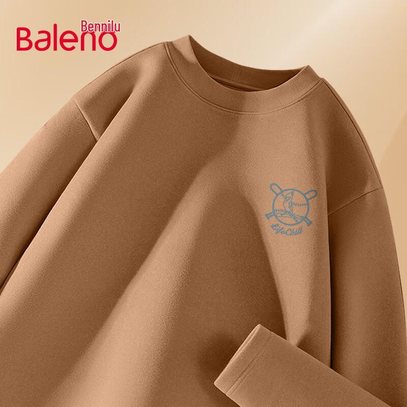 Baleno Men's Loose Fit Long Sleeve Graphic T-Shirt