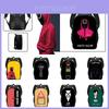 Squid Game Backpack Cartoon Schoolbag For Kids With Adjustable Shoulder Straps