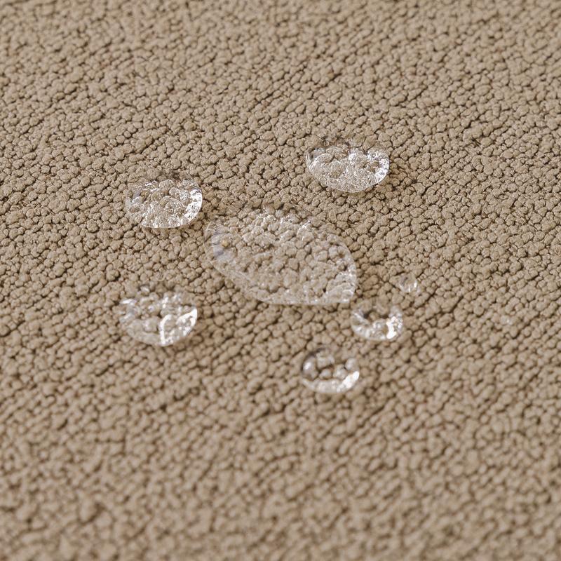 Sofabezug aus Teddy-Samt, einfarbig, wasserdicht, Sofamatte, Anti-Katzenkratzer, Sofabezug aus Chenille, rutschfest, für vier Jahreszeiten