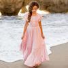 2023 Summer Girl Princess Dress Barne Blondekjole
