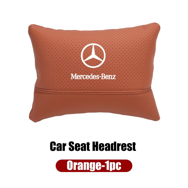 ISD4 2026 Hot Car Headrest Interior Accessories Neck Pillow For Mercedes Benz AMG W204 W205 W203 W211 W212 W213 W201 W210 W124 W126 W
