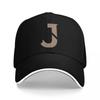 Letter J Design Durable for All Seasons Cap Unisex Cap For Unisex Unisex's Baseball Cap