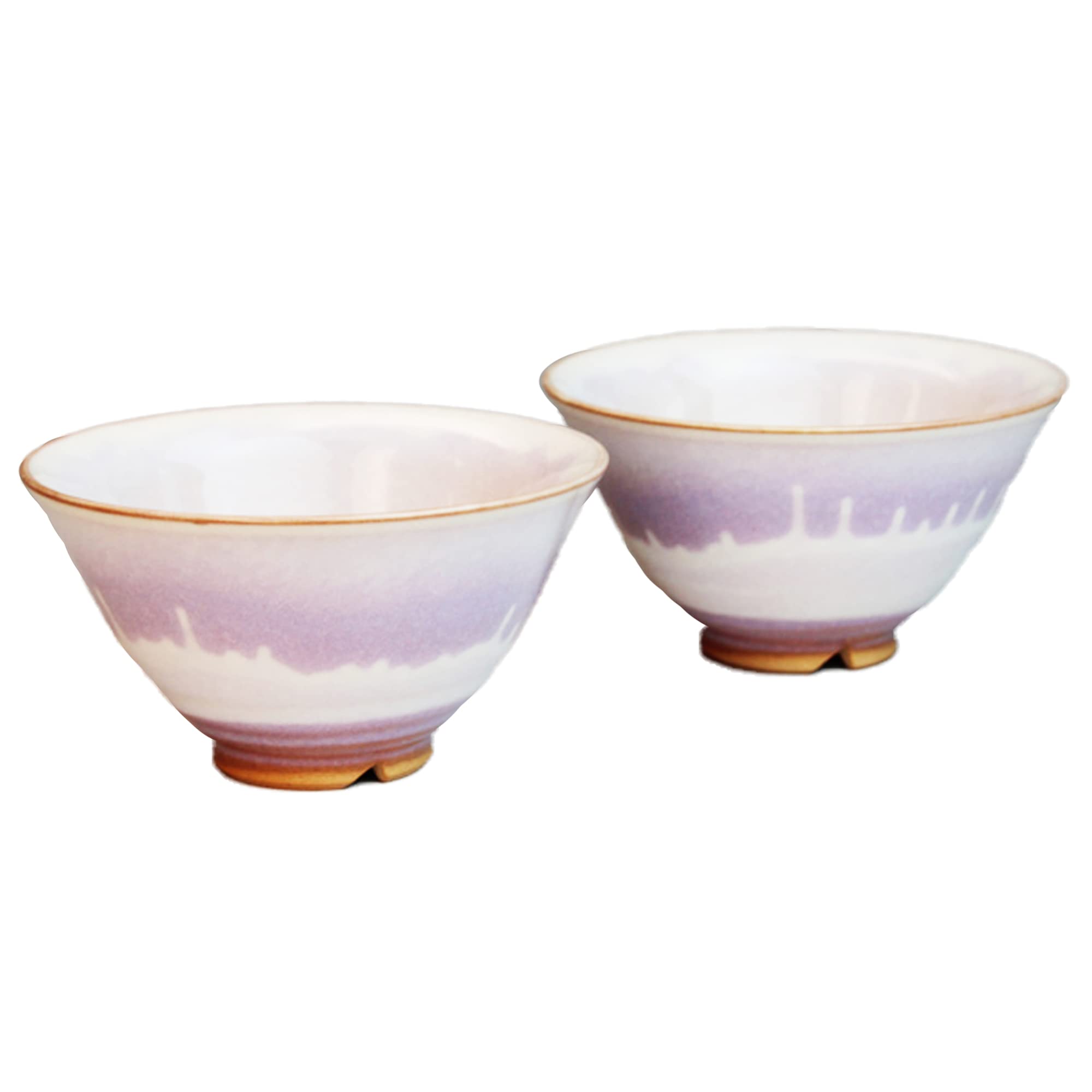 

Nihon Tosai Tsubakihide Kiln Rhythm Rice Bowl Pair M54876350
