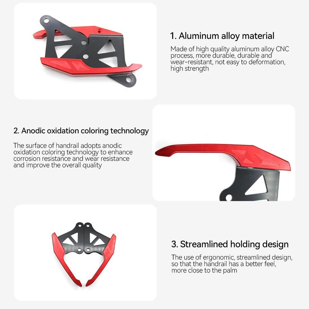 1 Pair For Honda GROM125 MSX125 M3 MSX125SF Motorcycle Accessories Rear Passenger Handle Rear Rail Handle Tail Handrail