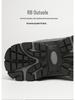 Warm Plush-Lined Winter Cotton Shoes: Casual Sporty Snow Boots for Outdoor Hiking, Ideal for Middle-Aged & Elderly, Available In Large Sizes