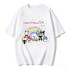 2026 HelloKitty Tee soft cotton short sleeve crew neck cute print lightweight summer top for Women daily casual wear