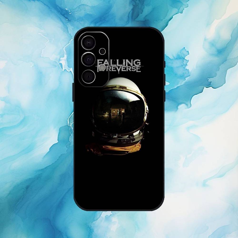 F-FallingS In Reverse Band Phone Case For Samsung Galaxy A73,A72,A71,A70,A53,A52,A51,Others Soft Black Cover