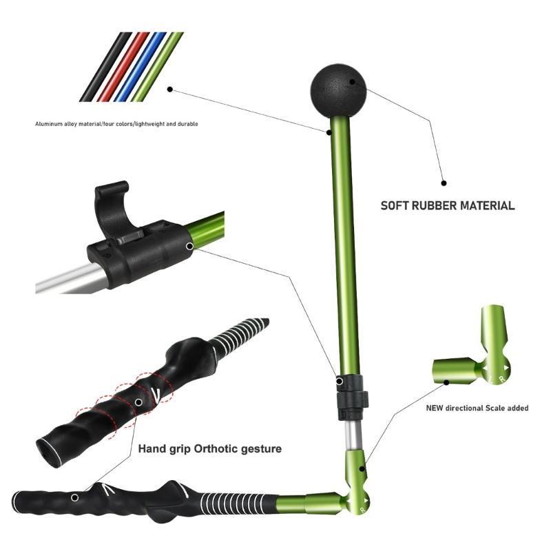 Right Hand Practice Beginners Golfs Assistant Golfs Grip Trainer Swing Trainer Training Aids Golfs Grips Training Aids
