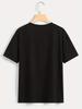Herren Trendiges T-Shirt mit Buchstabenaufdruck - Kurzärmeliges Rundhals-Casual-Top - Leicht & Bequem für Frühling/ Sommer-Kleidung