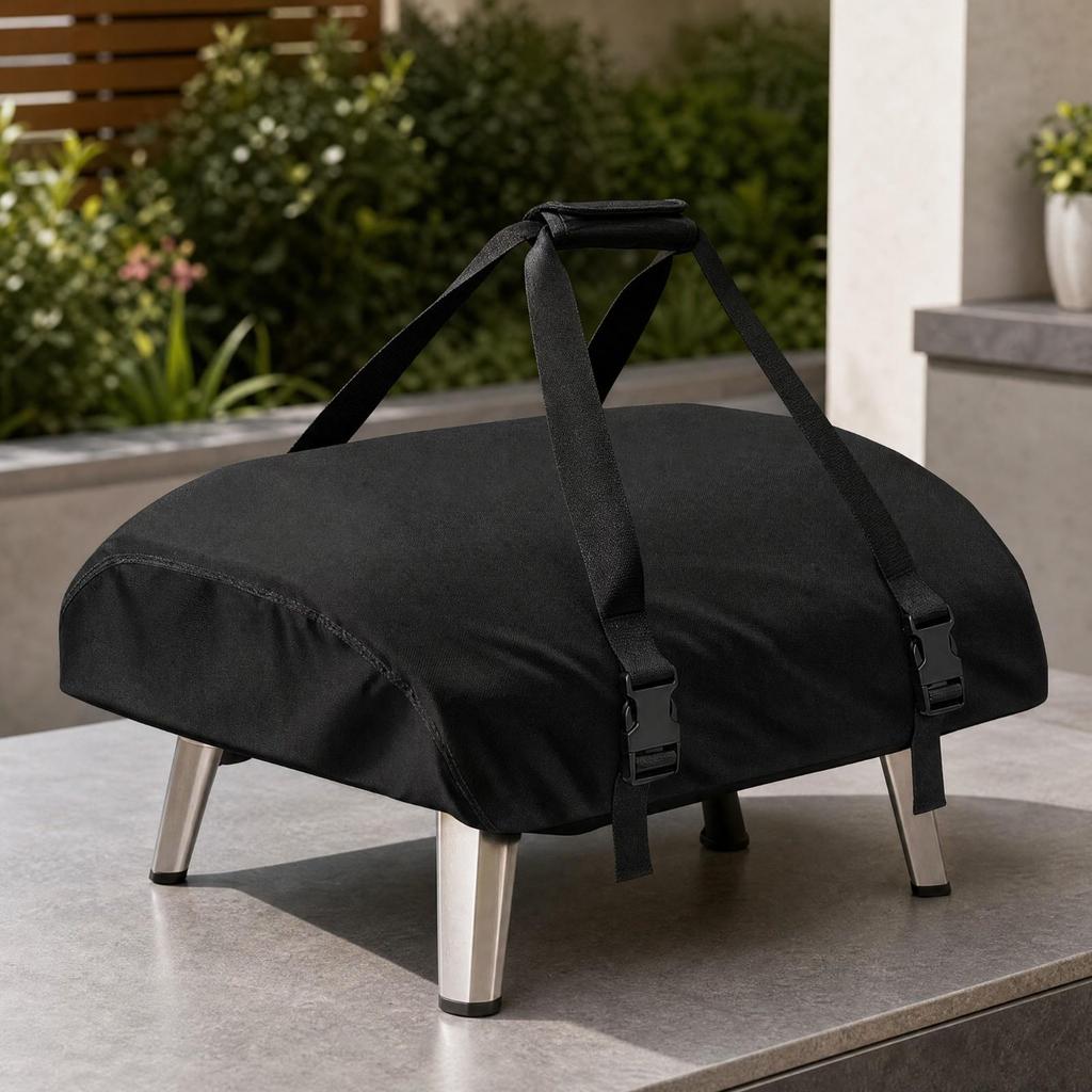 420D Oxford Cloth Pizza Oven Cover Sun-Resistant for Patio