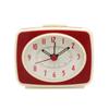 Vintage Alarm Clock with Fluorescent Hands Emotional Interior Decoration Prop Battery-Powered Desktop Clock Home Gift