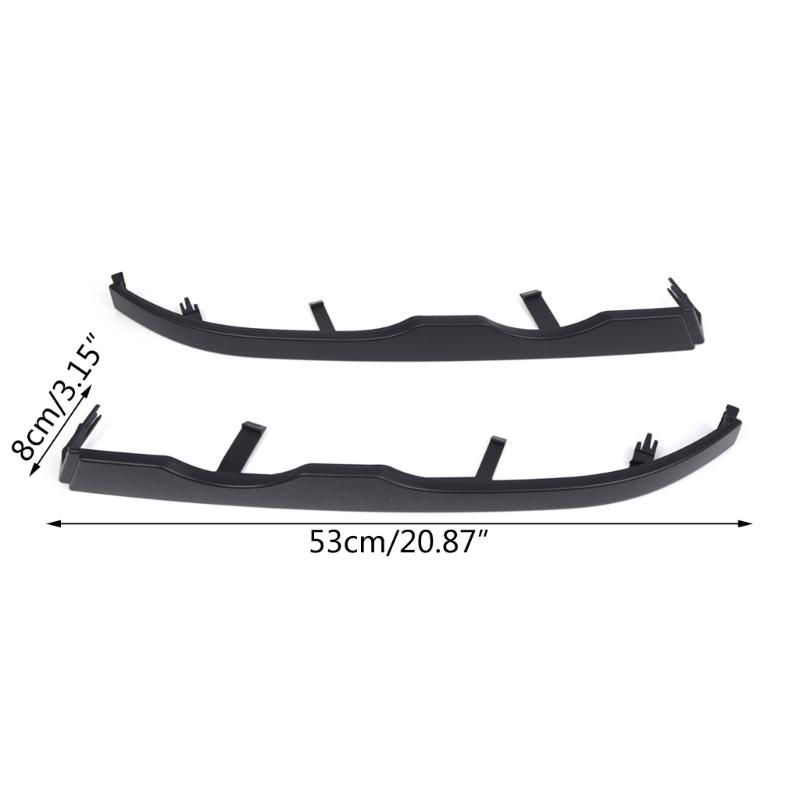 Wypełnienie zderzaka przedniego Uchwyt Listwa ozdobna dolna reflektora Pasuje do E46 Coupe Kabriolet 2-drzwiowy 51138208679 51138208680