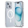 Magnetische durchsichtige Hülle für iPhone 16 15 14 13 11 12 Pro Max Plus Transparente Hülle Kabellose Ladeabdeckung Kompatibel mit Magsafe