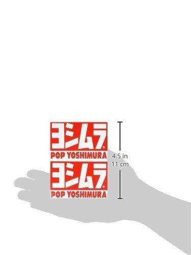 Toyo Mark Yoshimura Sticker White/Red SY-1
