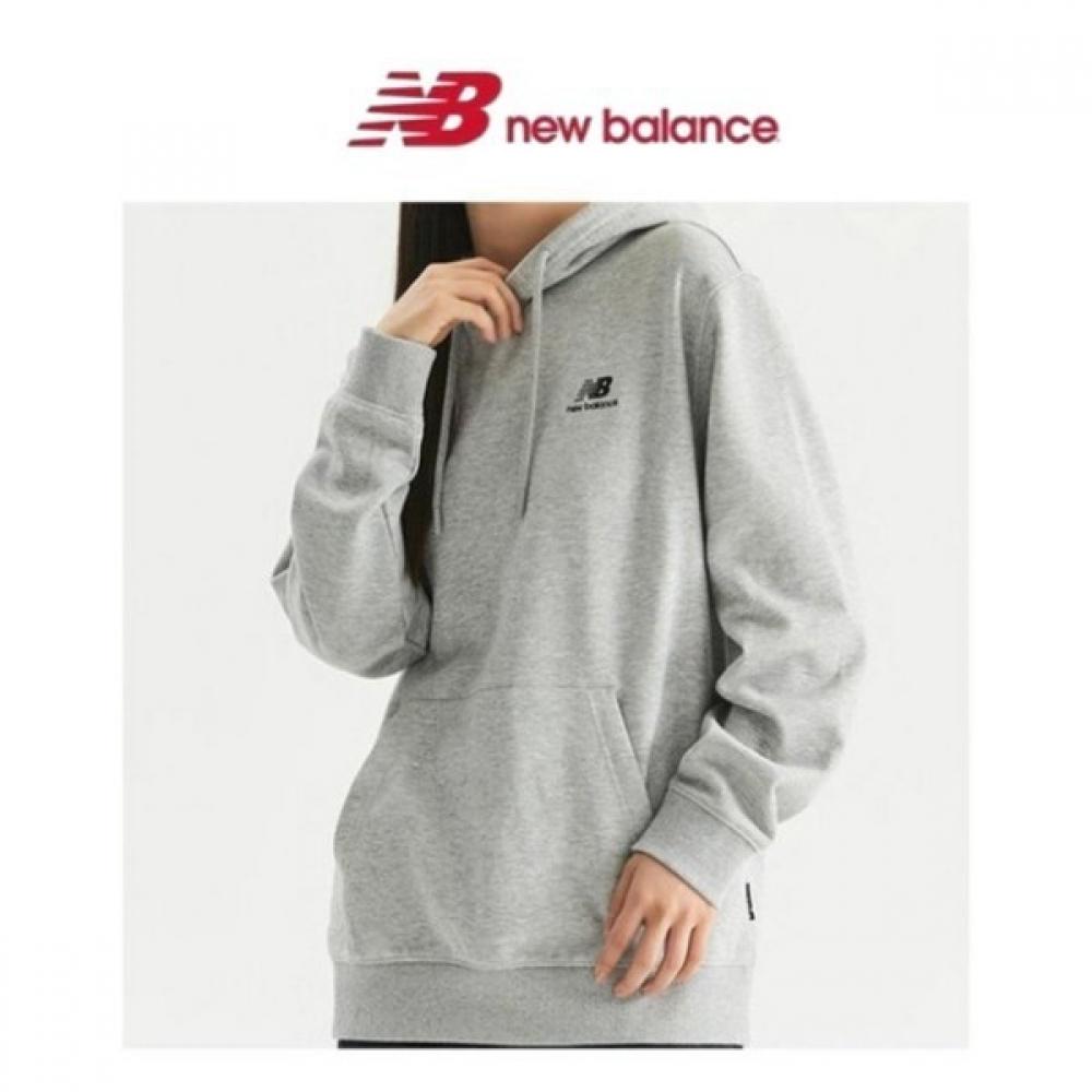 

New Balance Half Club Uni Essential Hoodie Nbn0d31013 Ac Melange Gray/90