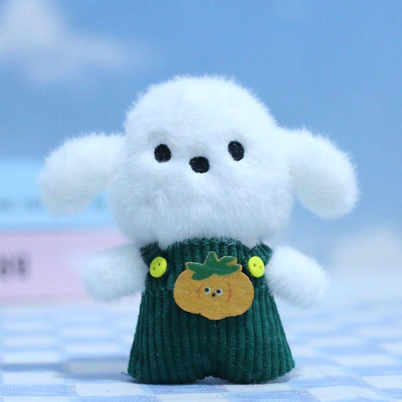 Charming Pacha Dog Plush Keychain Cute And Soft Stuffed Toy 12cm Ideal For Bags And Keys