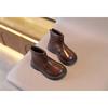 Children Fashion Boots Autumn Winter Warm Snow Shoes Infant Kids Girls Boys Casual Shoes Retro Leather Boots