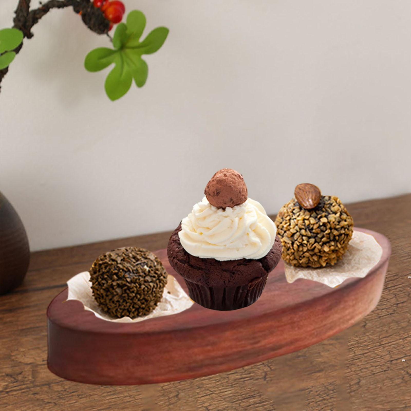 

Многофункциональный деревянный поднос овальной формы для суши, фруктов и угощений 17cmx7cmx2.5cm