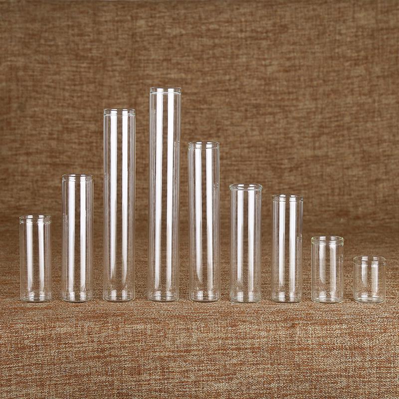 30mm Straight Neck Corked Glass Vial Bottle for Candy & Dispensing