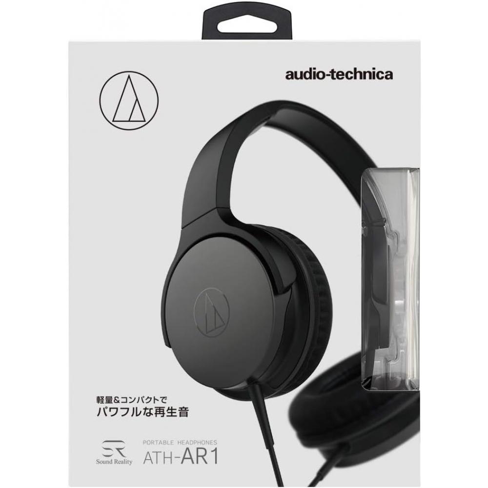 Audio Technica Ath Ar1 Bk Headphones Wired Black Black