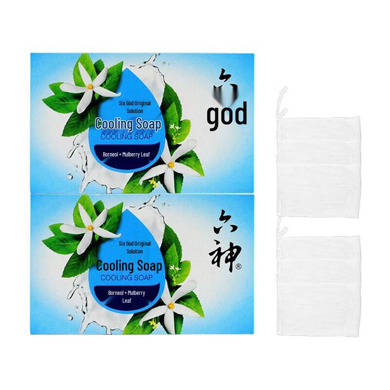 

Liùshén Cooling Soap with Borneol & Mulberry (2-Pack)