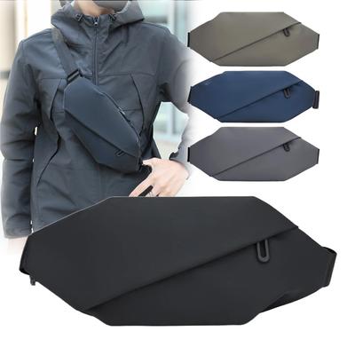 Pánské Minimalistické Outdoorové Sporty Běh Jogging Vak do pasu Muž Nepromokavý Fanny Pack Stylový Cross Body Belt Bag Vak do pasu pro muže
