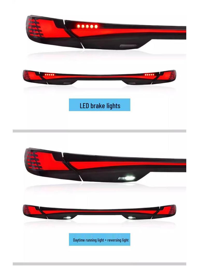 24-26 Toyota Camry LED Tail Light with Dynamic Turn Signal Mod