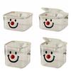 Joker Smiling Face Desktop Storage Box Creative Bathroom Organizer  Kitchen Accessories