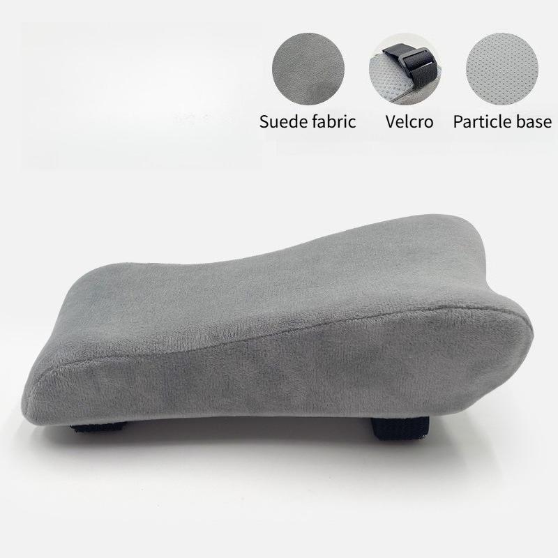 Gel Memory Foam Armrest Pads Ergonomic Office Chair Arm Rest Pillow Adjustable Thicken Elbow Support Cushion for Gaming Chair