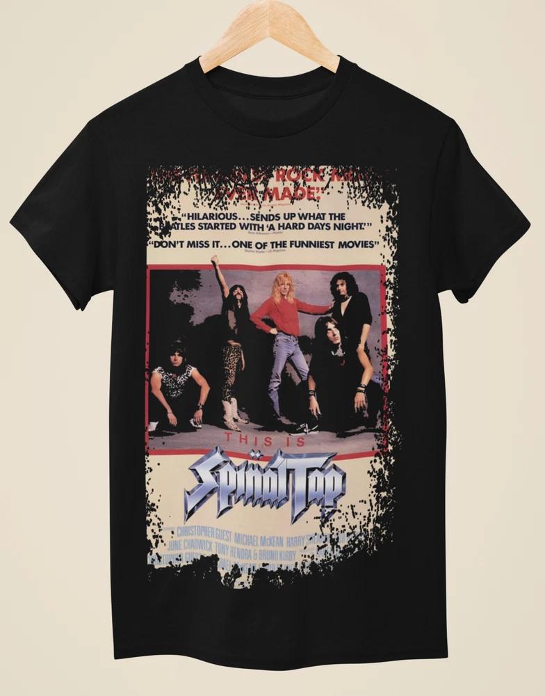 This Is Spinal Tap Movie Poster Inspired Unisex Black TShirt S