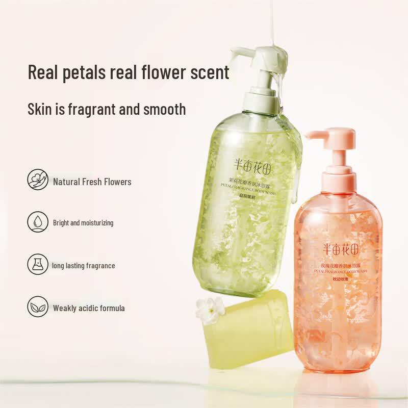 Little Dream Garden Real Flower Petal Shower Gel Set