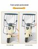 New Retractable Electric Car & Motorcycle Sunshade Tent - Pedal Folding Canopy