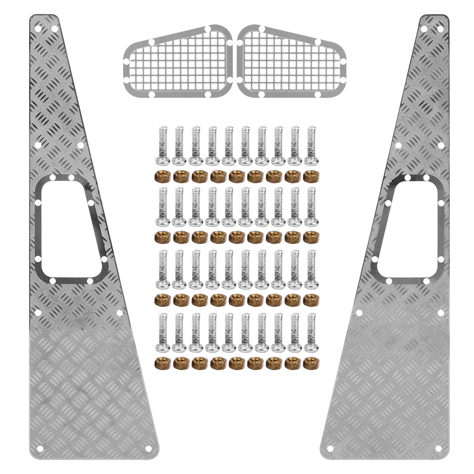 

Metal Skid Plate Sides RC Upgrade Parts Accessory Fit for Traxxas TRX4 1/10 RC Car