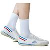 Kappa Fabric Suede Retro Running Shoes Non-Slip Wear-Resistant Low-Top Casual Shoes Unisex Sneakers White Red K0DX5BB03-012A