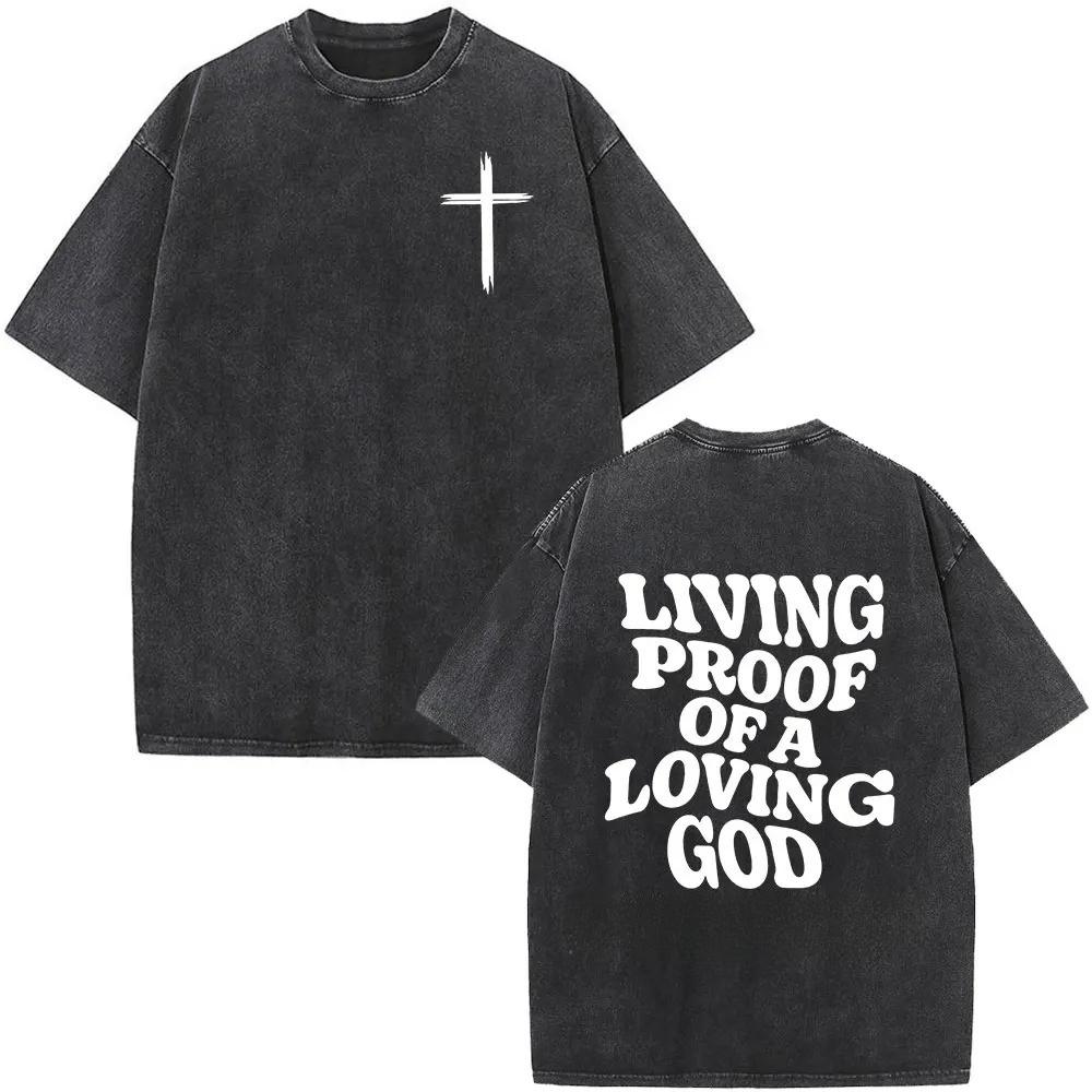 

The Crossshaped Angel Wings Graphics T Shirt Unisex Women Christian Jesus Vintage Washed Harajuku Casual Oversized Soft Durable S