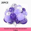 30-Piece 12-Inch Balloon Set for Birthday, Wedding, and Party Decorations