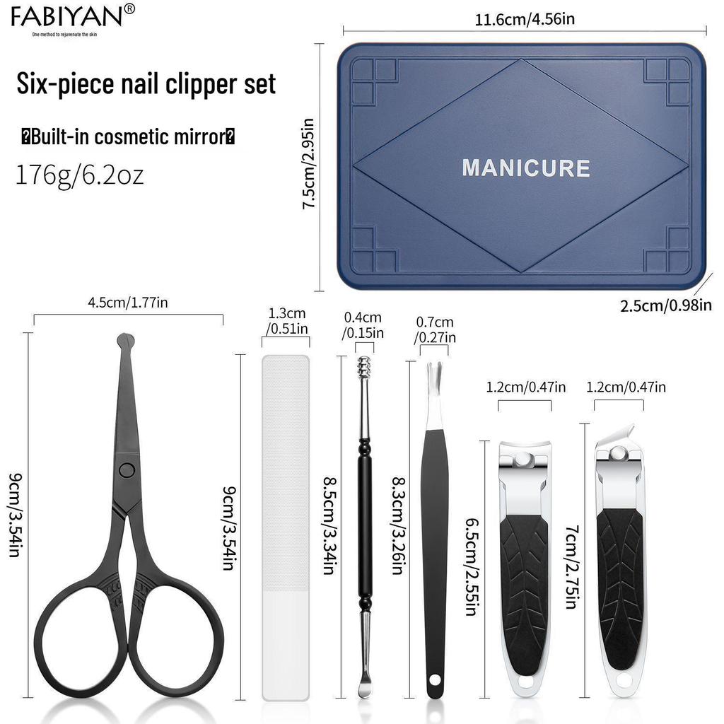 Premium Smudge-Proof & Splash-Proof Nail Clipper Set for Men and Women