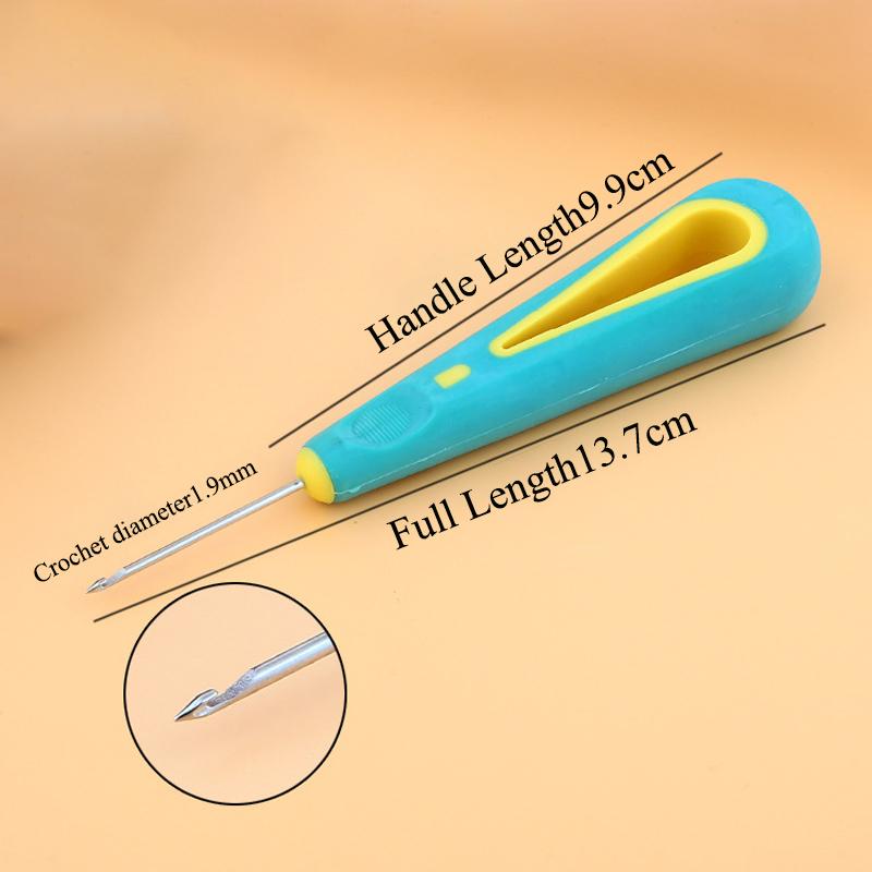 DIY Candle Making Punch Tool Round Hole Cone Crochet Hand Drill for Silicon Mold Practical Gadget Punching Candle Auxiliary Tool