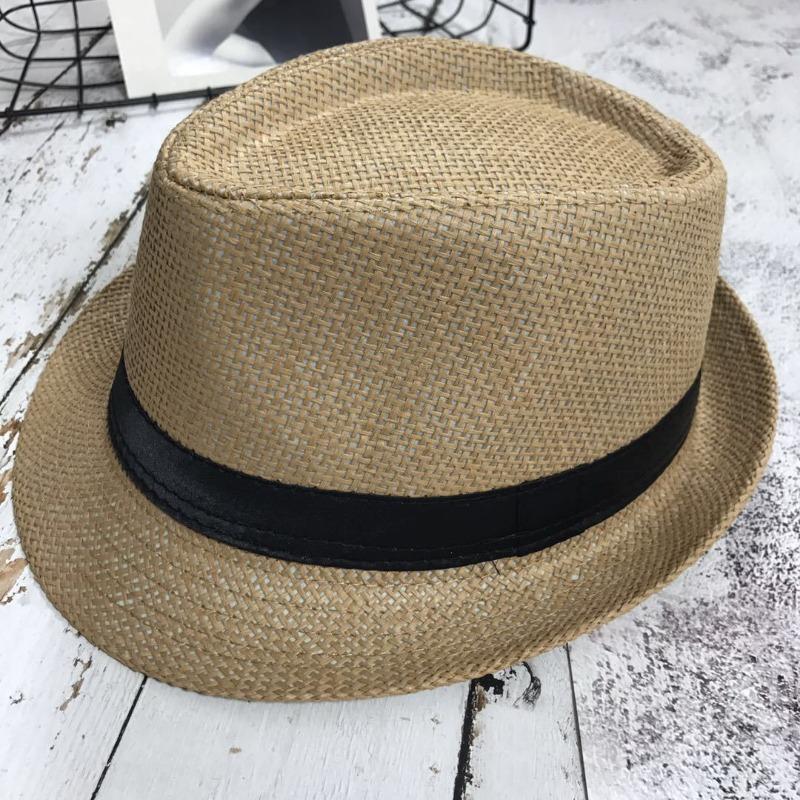 Children Men's Summer Sun Hat Elderly Hat Jazz Hat Outdoor Sun Protection Shade Parent-child Hat