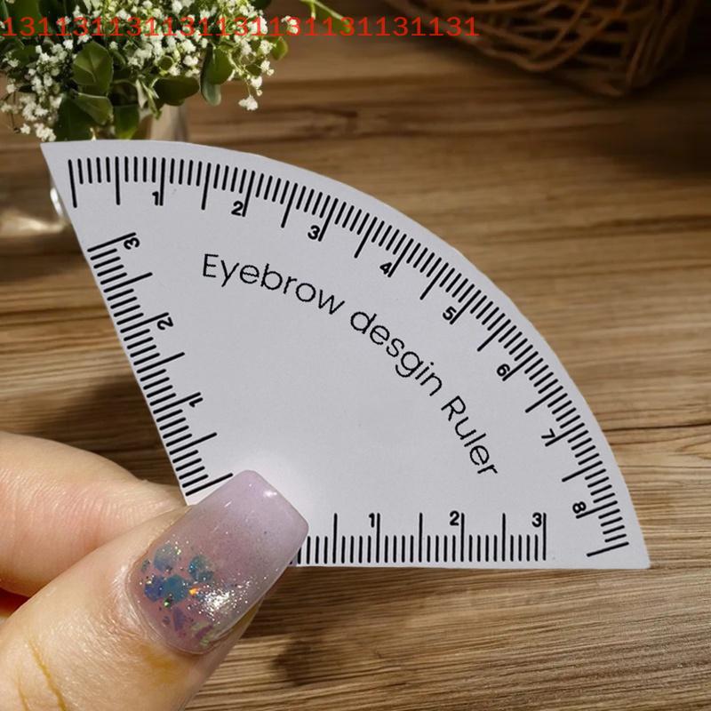 Permanent Makeup Shaping Guide Ruler, Quick Drawing Eyebrow Design Tool, Tattoo Supplies In Sets of 1/2/3pcs